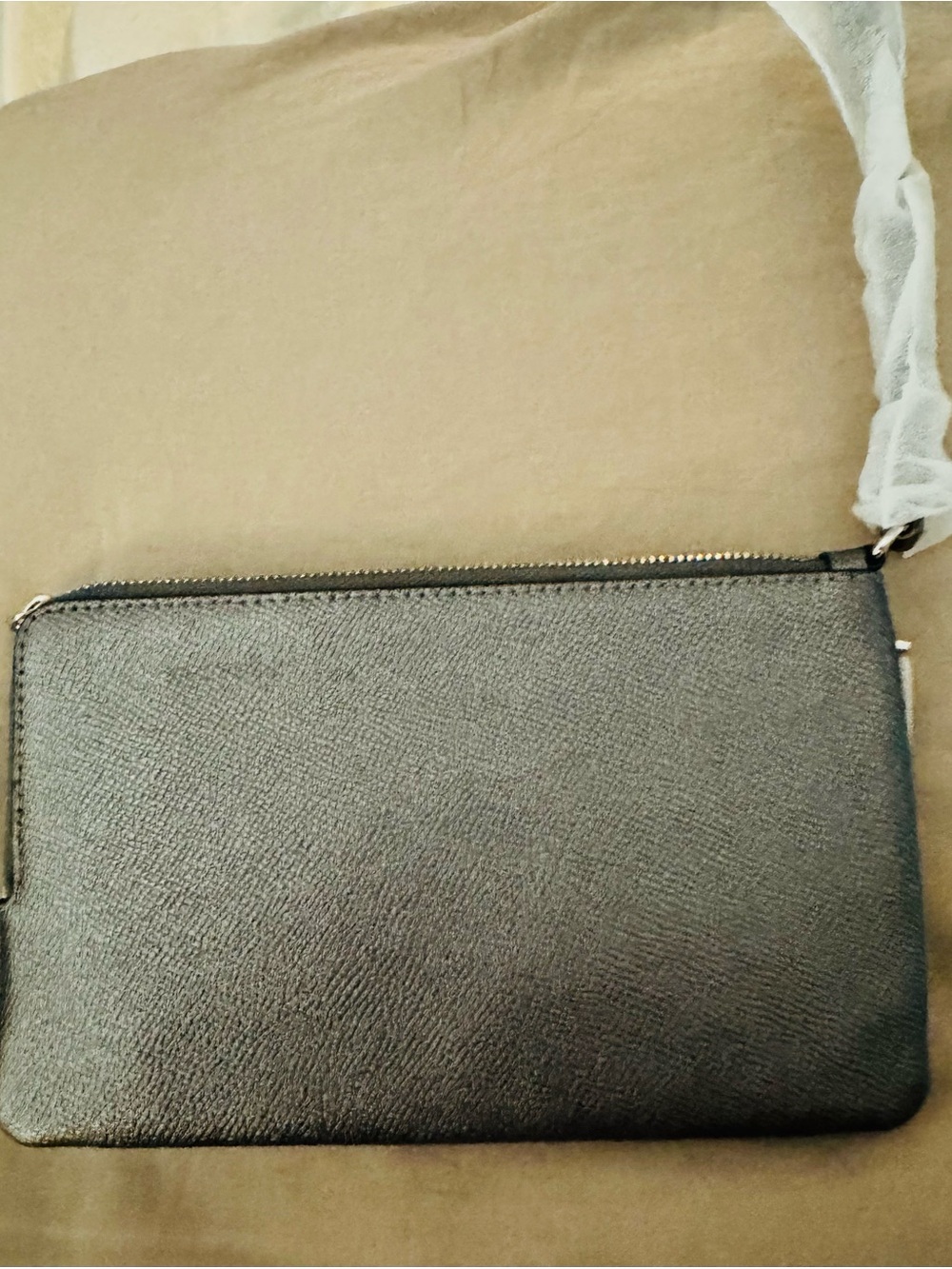 Coach Metallic Multi Signature double zip Wristlet CW968 - NWT $198 - Picture 6 of 16